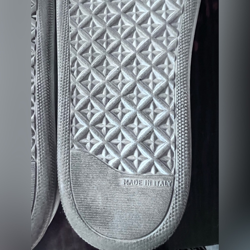 Christian Dior Solar Oblique Grey White slip on women’s sz 37 6.5-7 - Picture 9 of 16